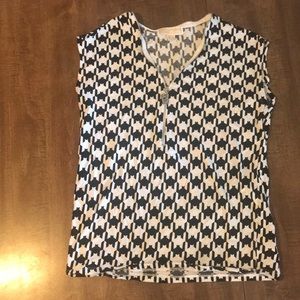 Michael kors hounds tooth shirt